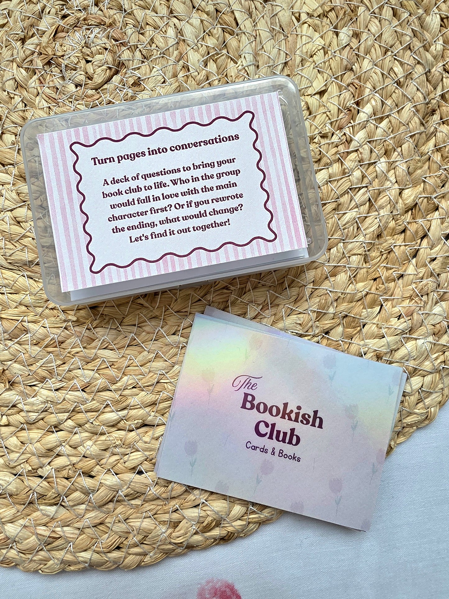 Chapter & Chat Bookclub Cards