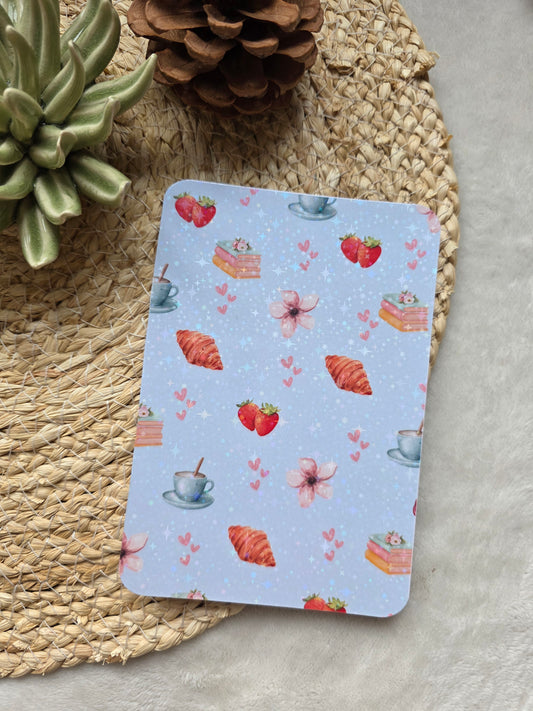 E-reader insert blue