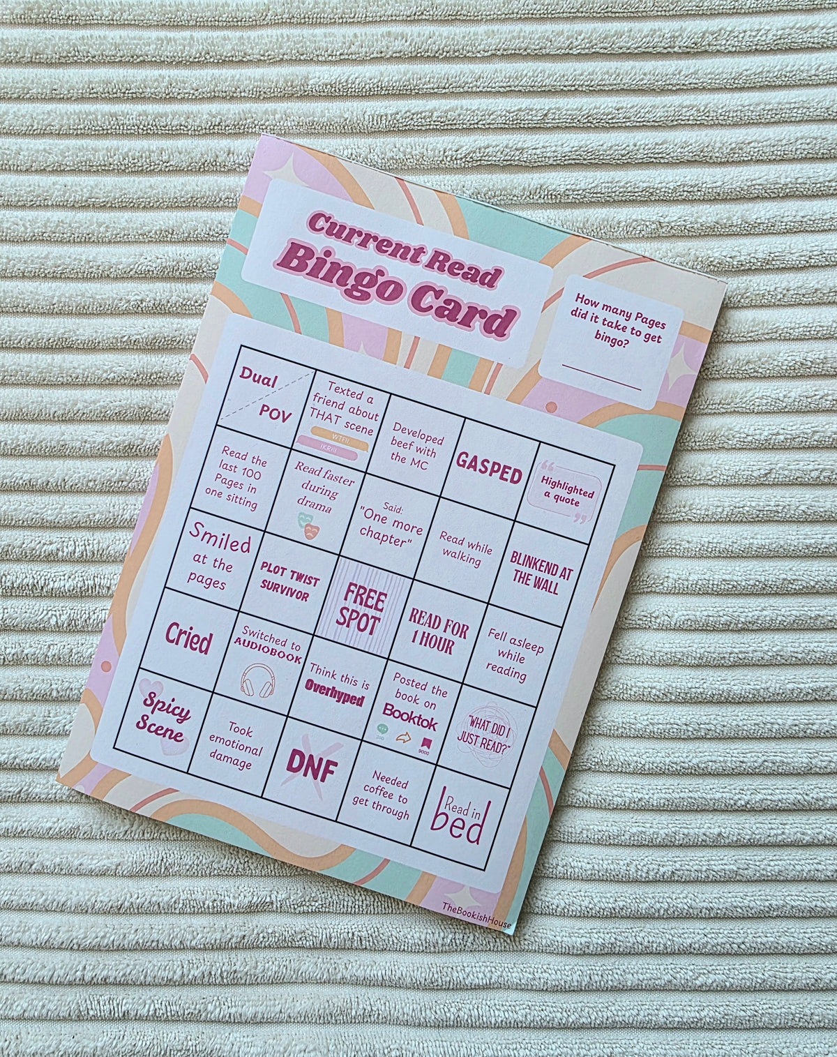 Current read bingo