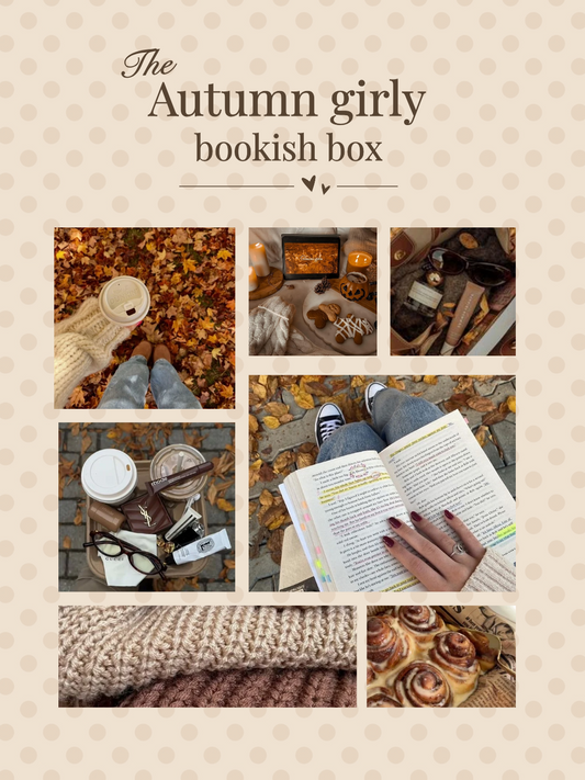 Autumn girly bookish box