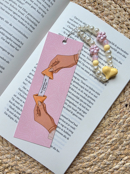 Boekenlegger Fortune cookie