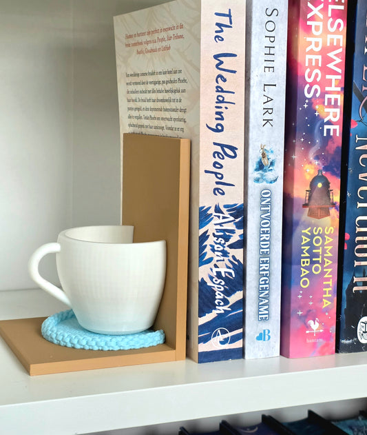Teacup book stand