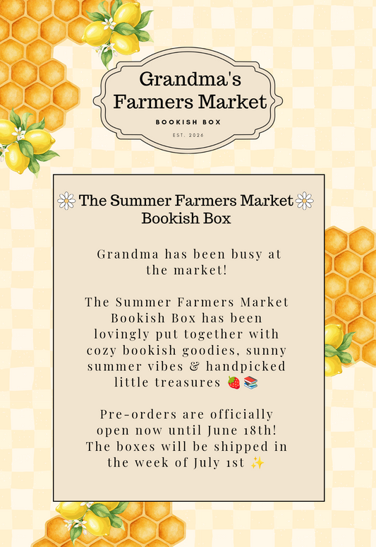 Grandma's farmers market bookish box