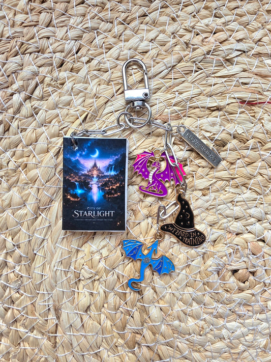 Bookish Bag charm Fantasy