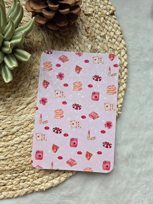 E-reader insert red