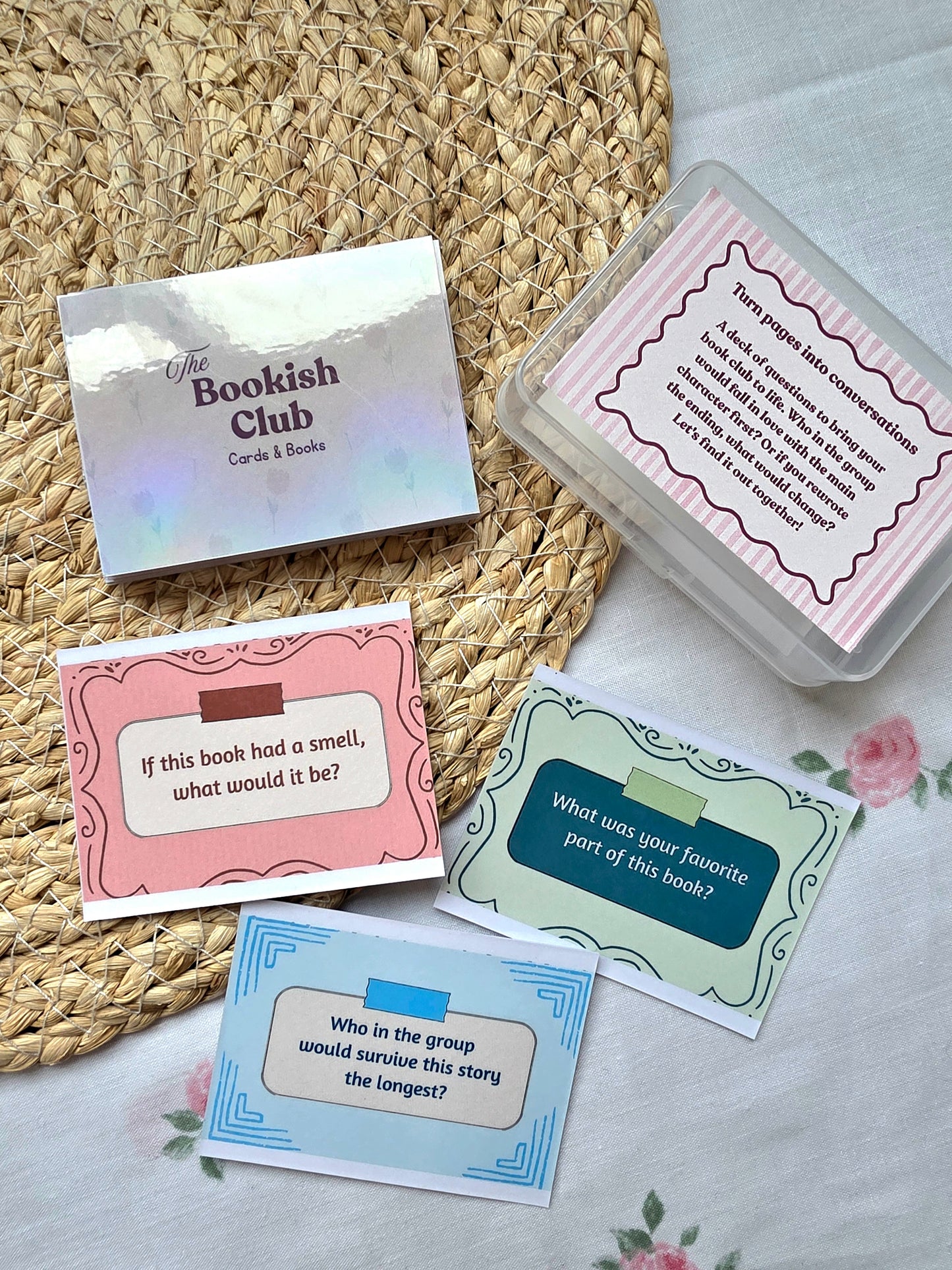Chapter & Chat Bookclub Cards