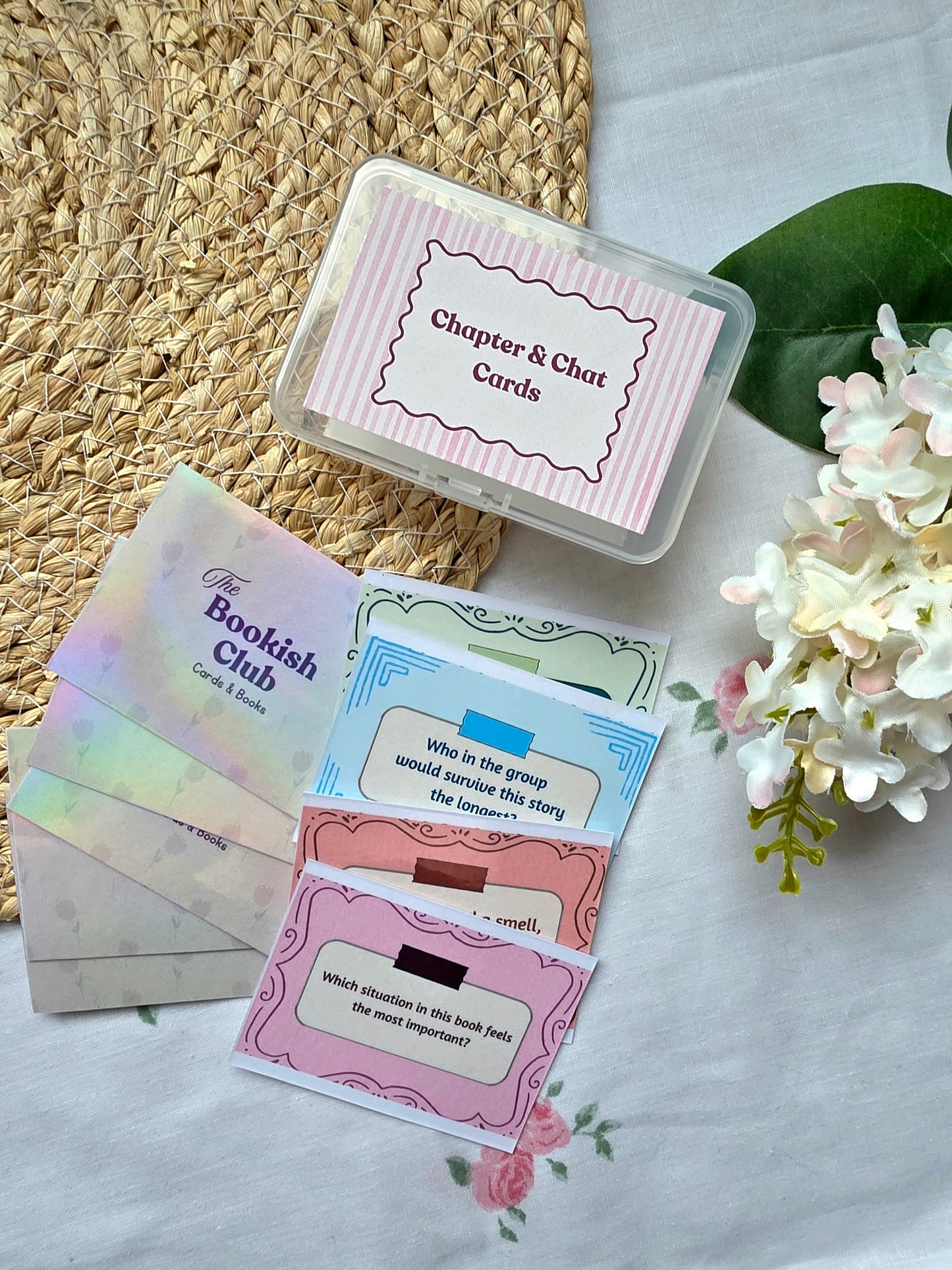 Chapter & Chat Bookclub Cards